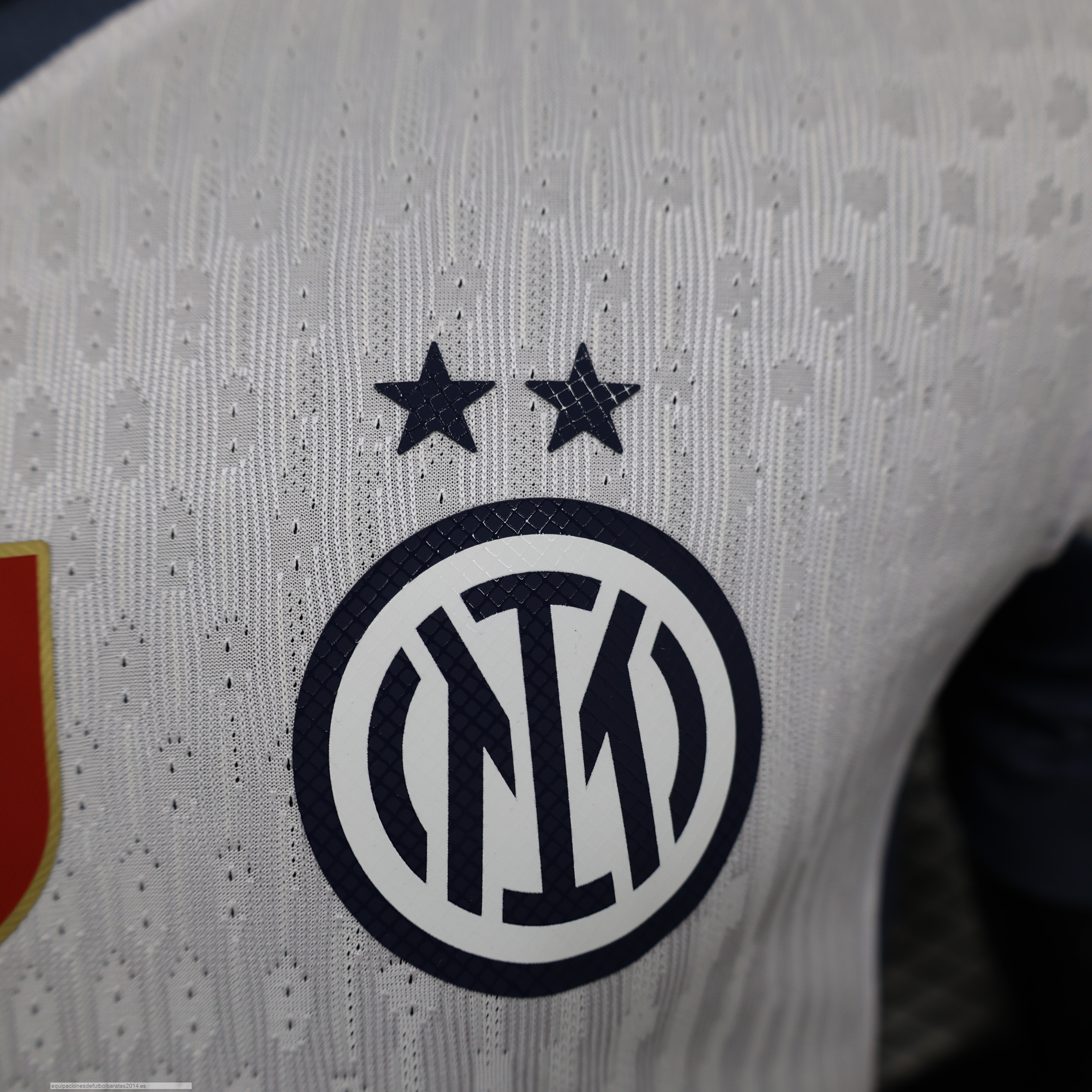 Nuevo 2ª Jugadores Camiseta Inter Milán 24/25 Blanco Baratas